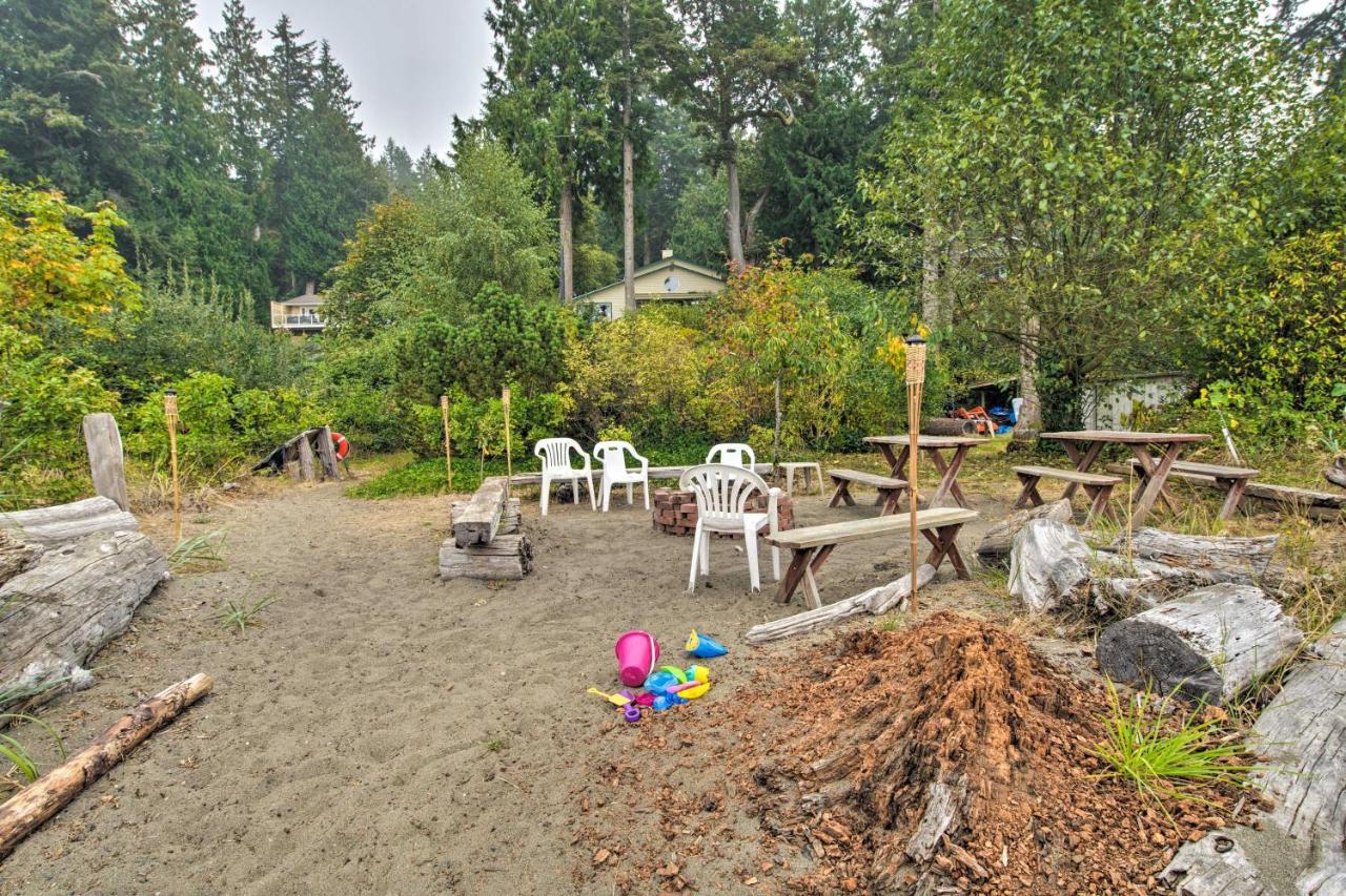 Warm Beach Hideaway With Private Beach! Stanwood Eksteriør billede
